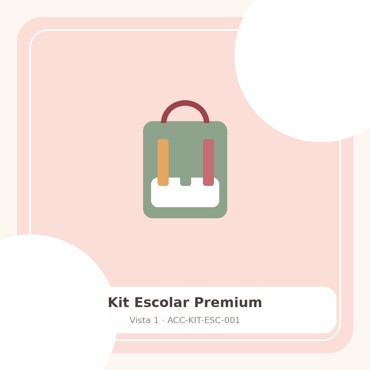 Kit Escolar Premium - imagen principal