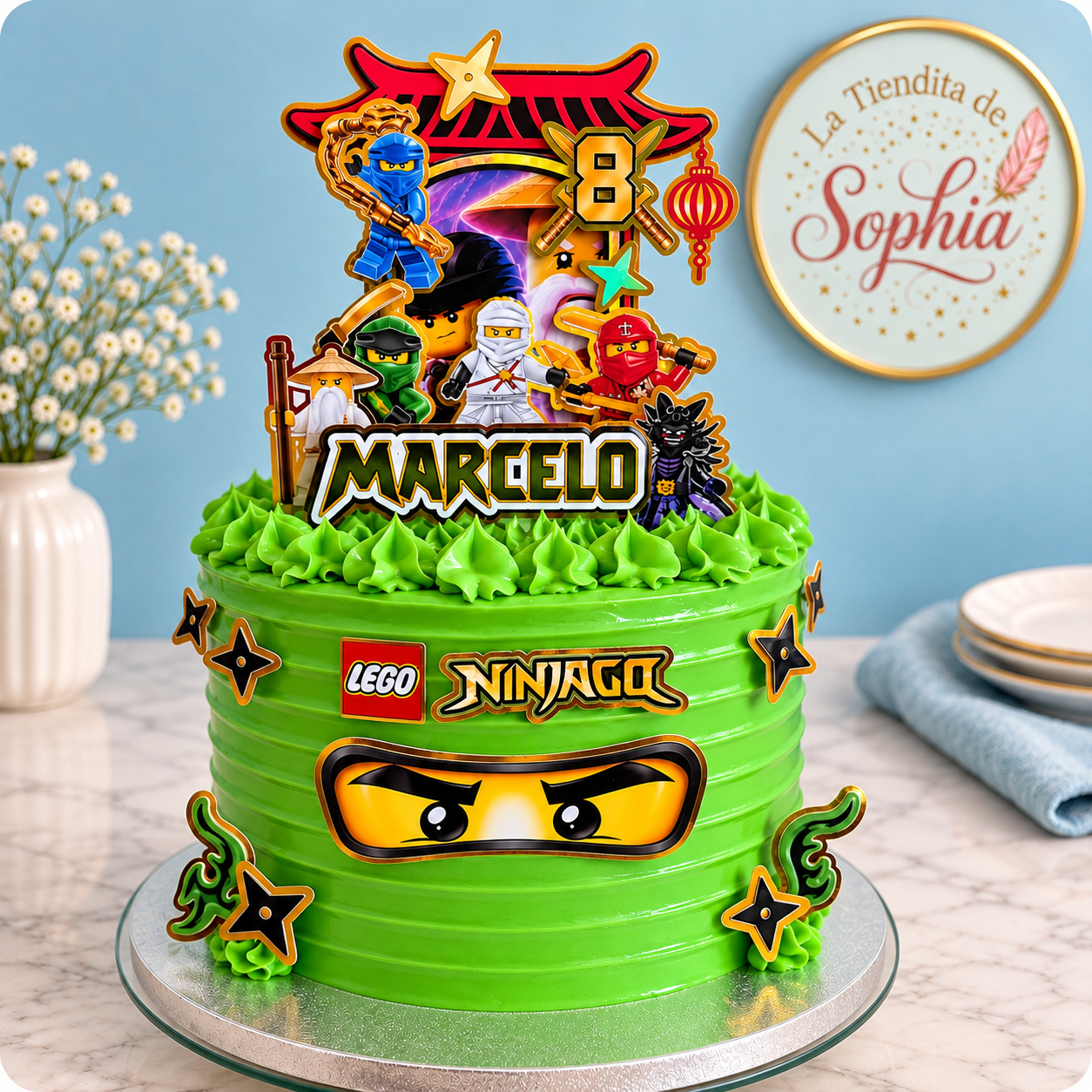 Pastel Personalizado | Temática a Elección (LEGO)