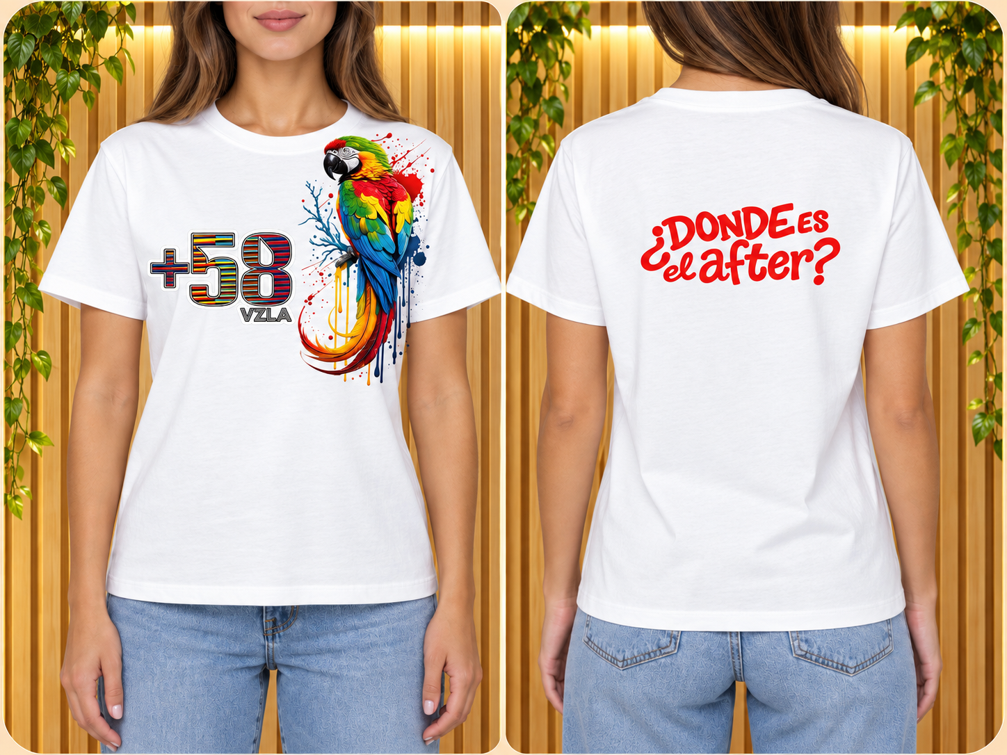 T-Shirt Damen RAWAYANA Concept | Diseño Casual
