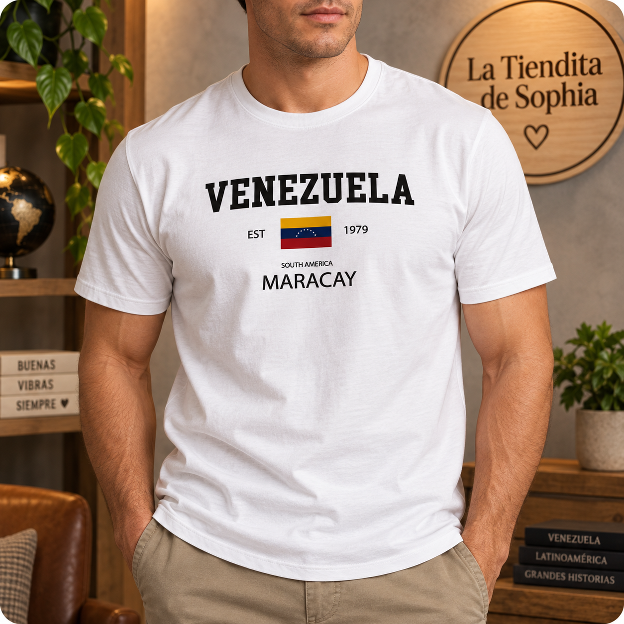 T-Shirt para Hombre | Diseño Venezuela
