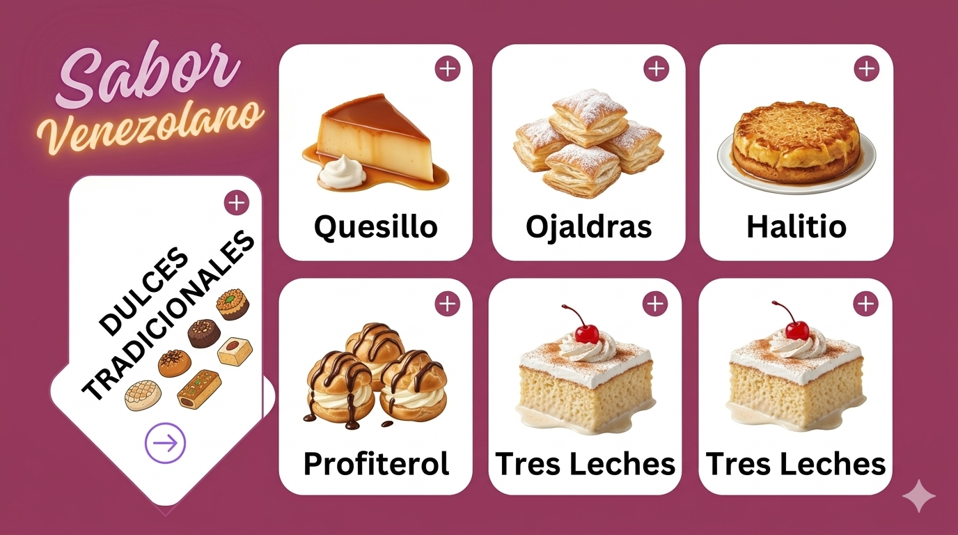 Dulces y productos destacados